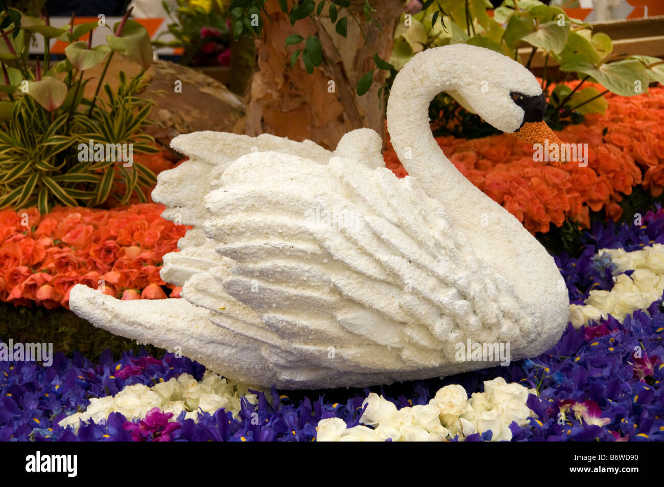 120. Tournament of Roses Rose Parade Float 2009 Stockfoto