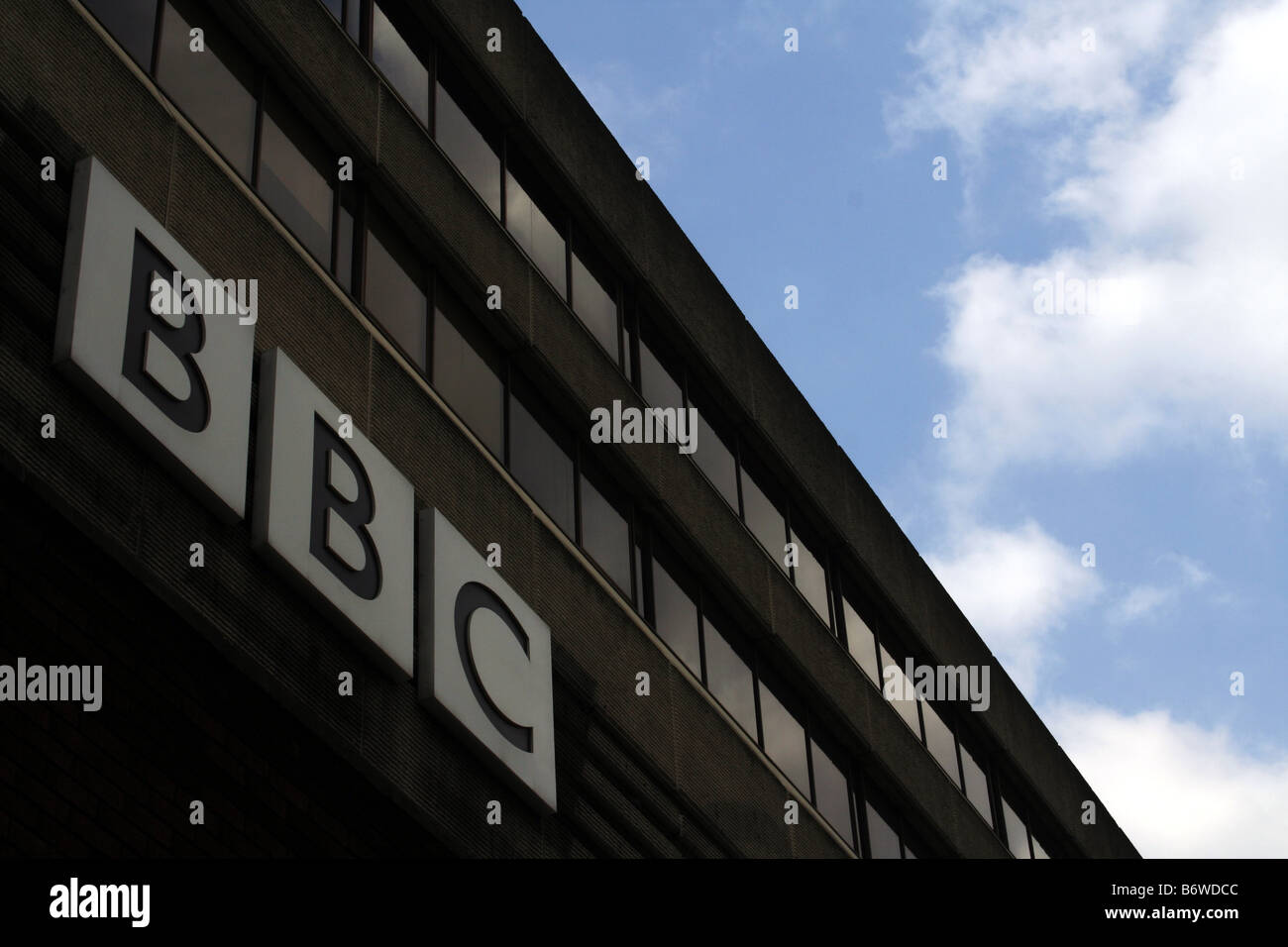 BBC-Büros in Oxford Street, Manchester Stockfoto