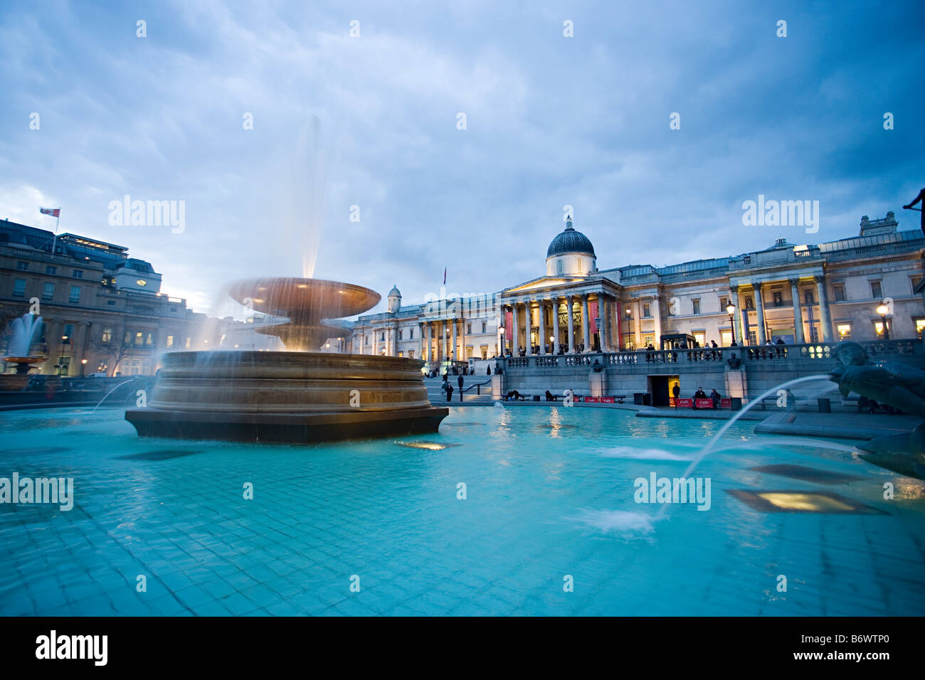 Trafalgar square Stockfoto