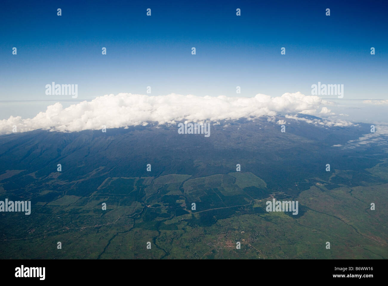 Mount kilimanjaro Stockfoto