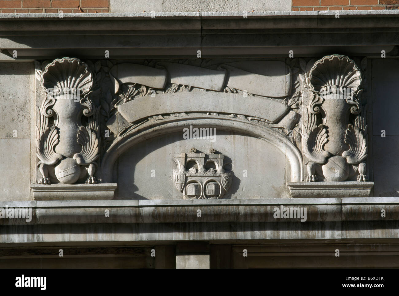 Moorgate Station, London-Detail Stockfoto