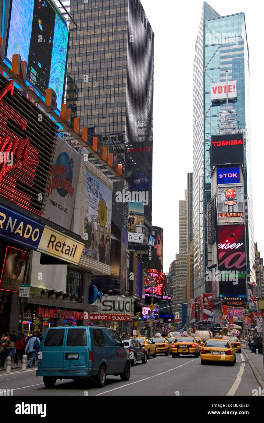 Times Square in Manhattan New York City New York USA Stockfoto