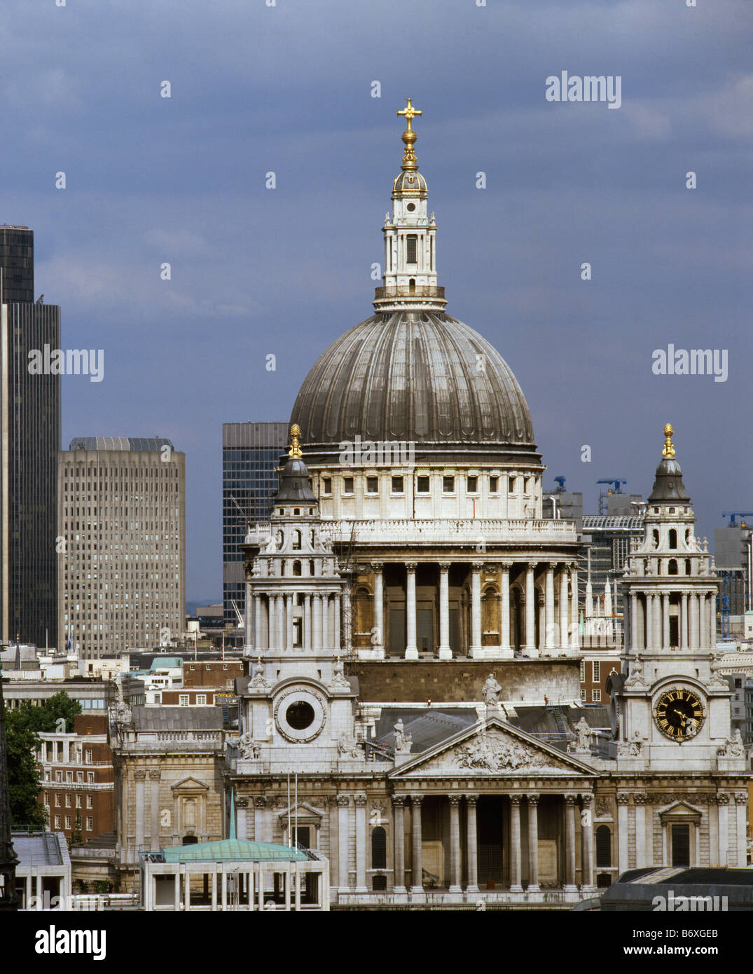 St. Pauls und London Stockfoto