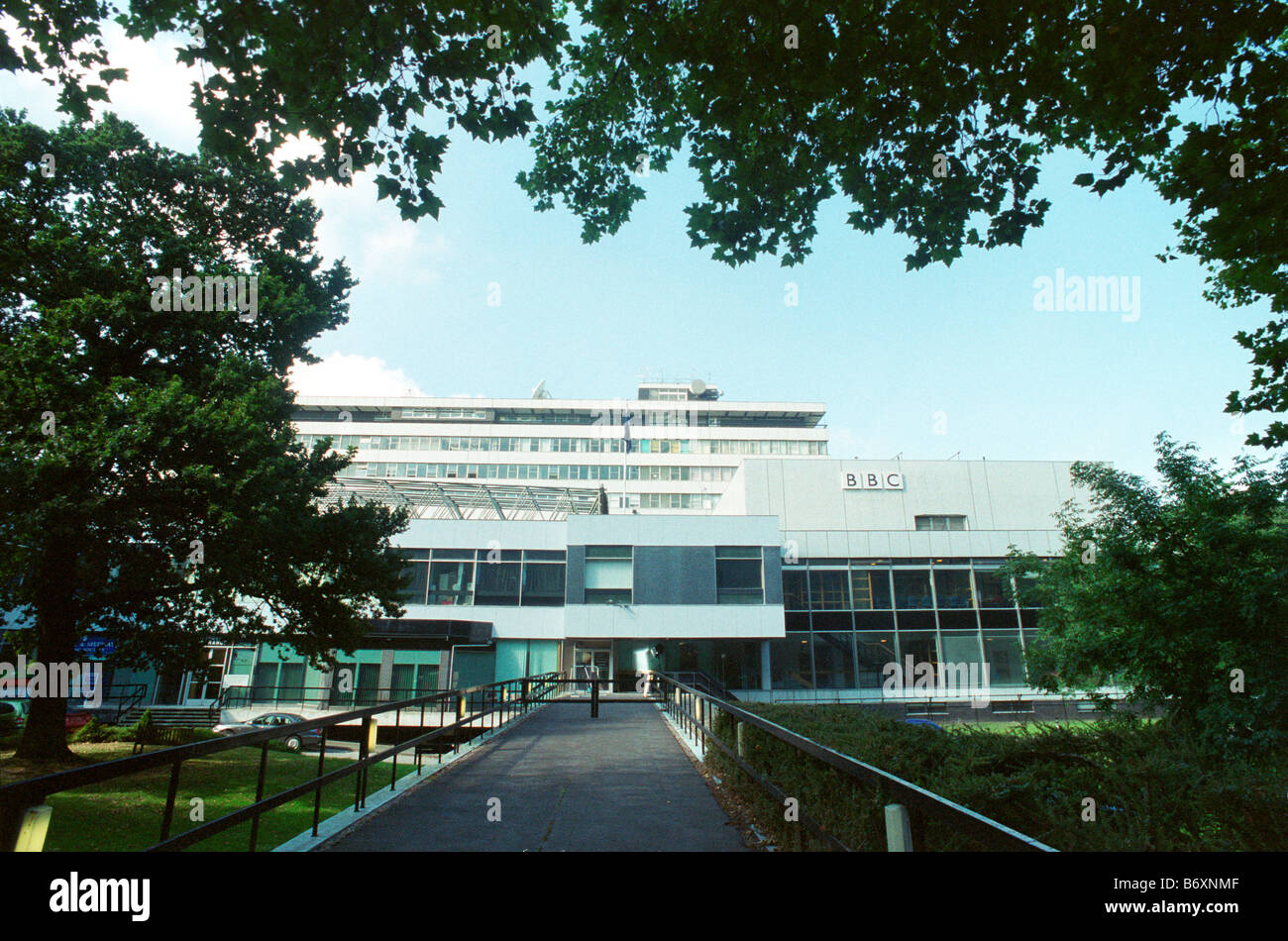 Die Pebble Mill BBC-Studios in Birmingham, inzwischen abgerissenen Stockfoto