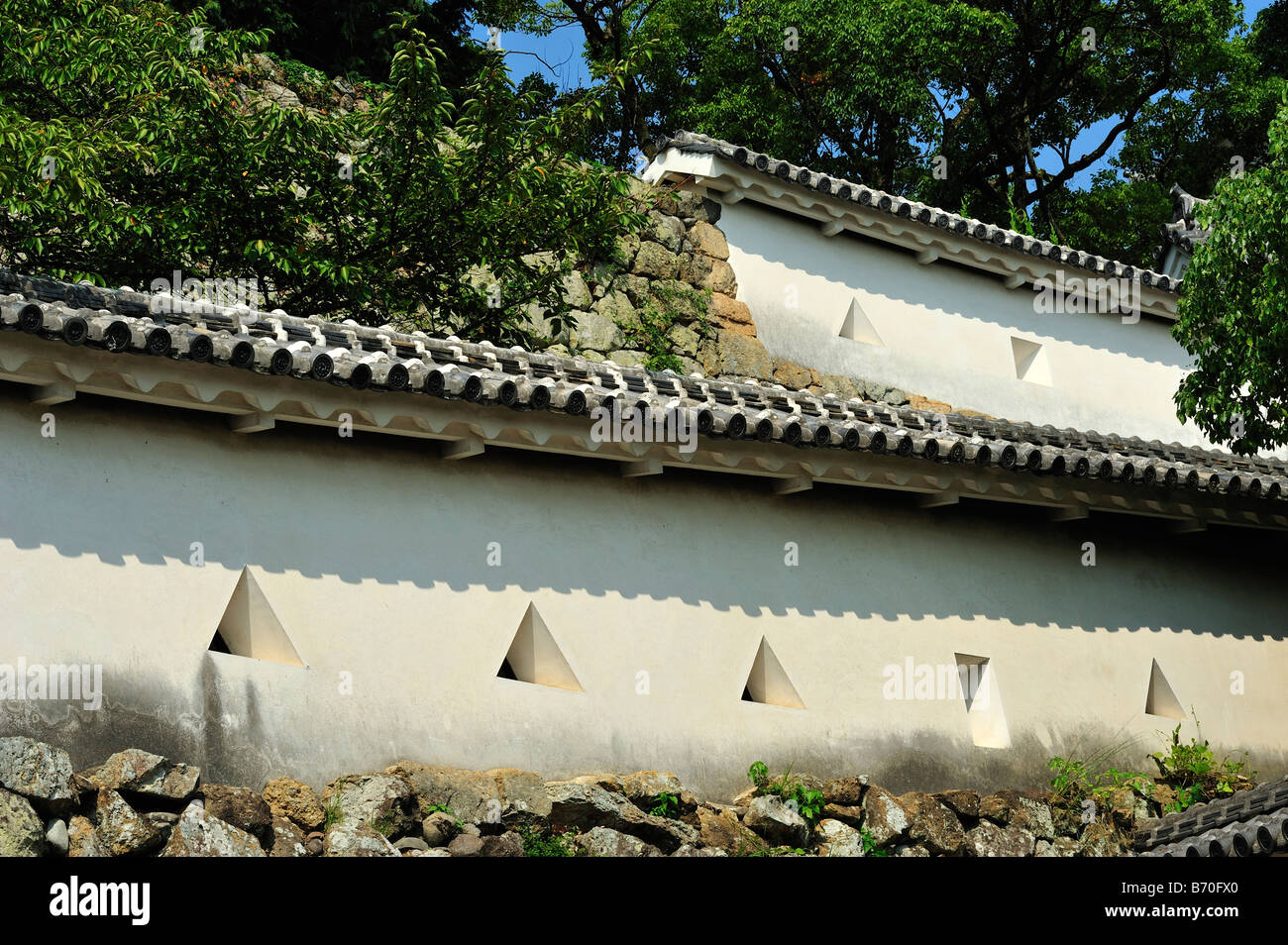 Burg Himeji, Stadt Himeji, Präfektur Hyōgo, Honshu, Japan Stockfoto