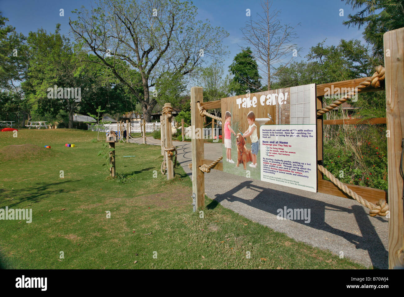 Kronkosky s kleine Tot Natur vor Ort San Antonio Zoo TX Stockfoto