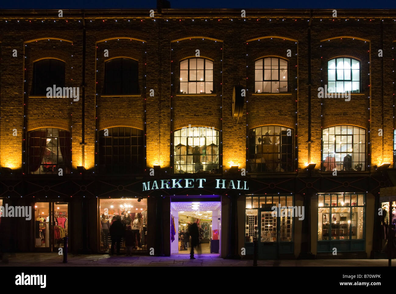 Markthalle - Camden Market - London Stockfoto
