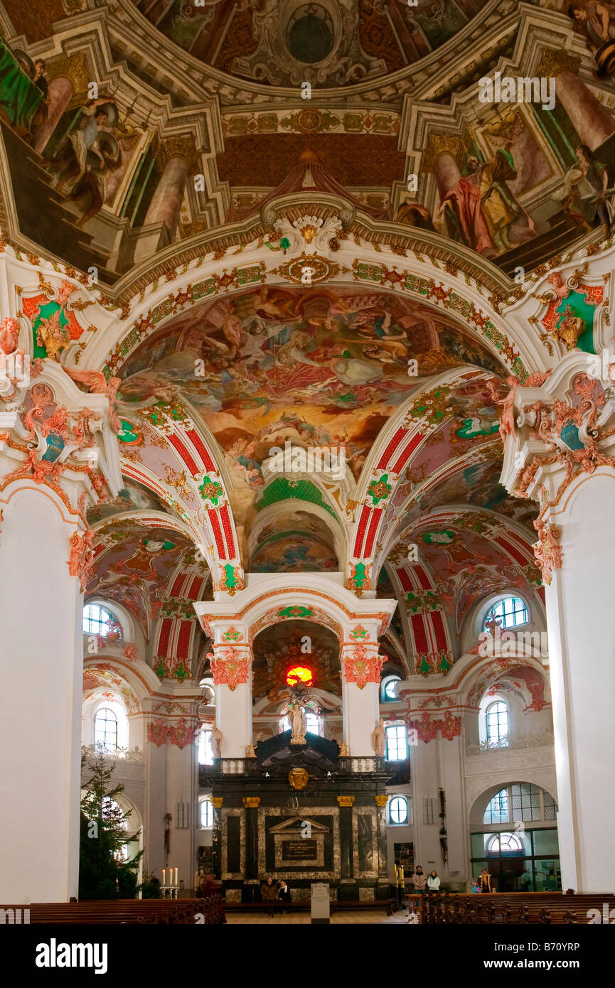 KLOSTER EINSIEDELN SCHWEIZ Stockfotografie Alamy