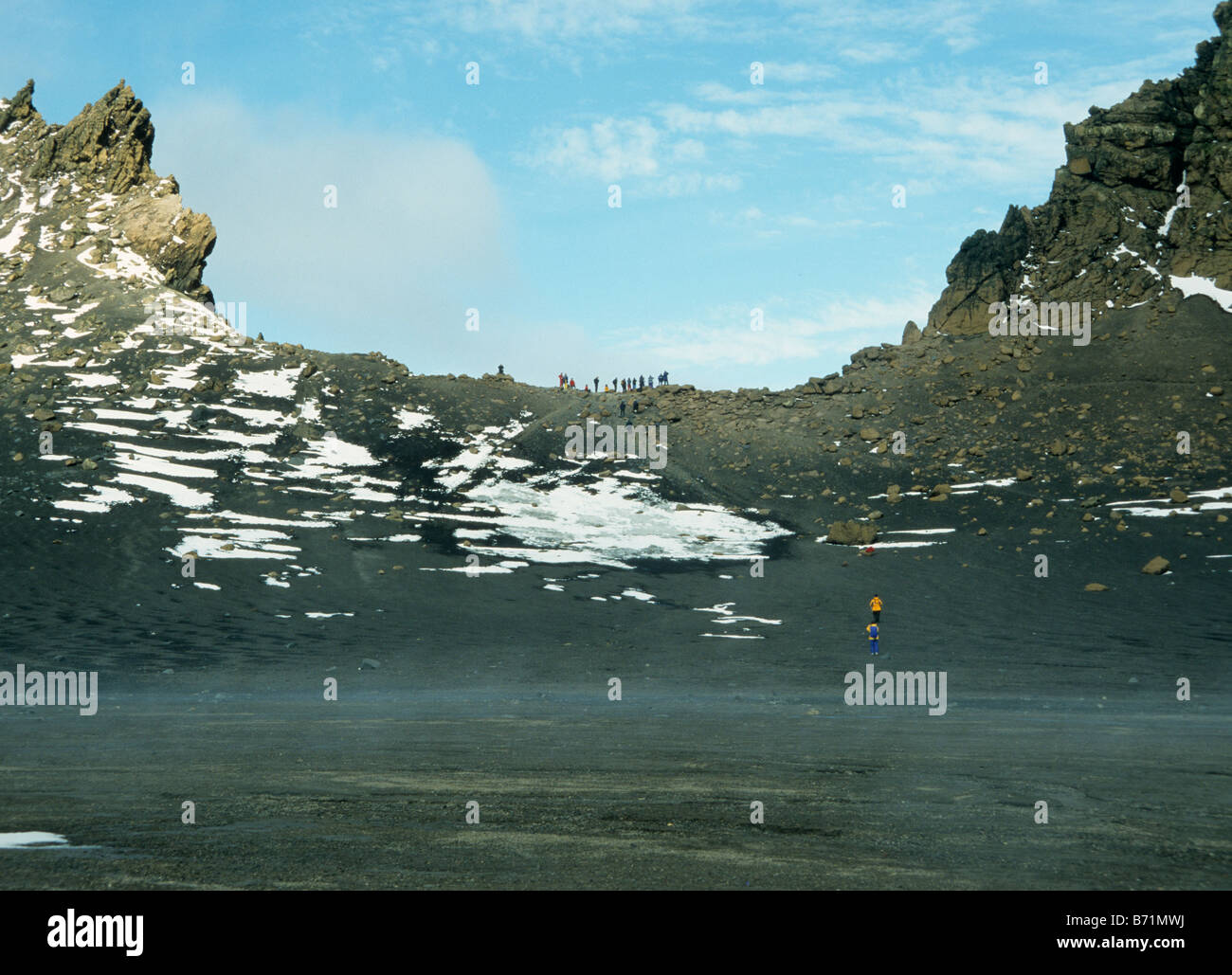 "Neptun Fenster", Whalers Bay Deception Island, Antarktis Stockfoto