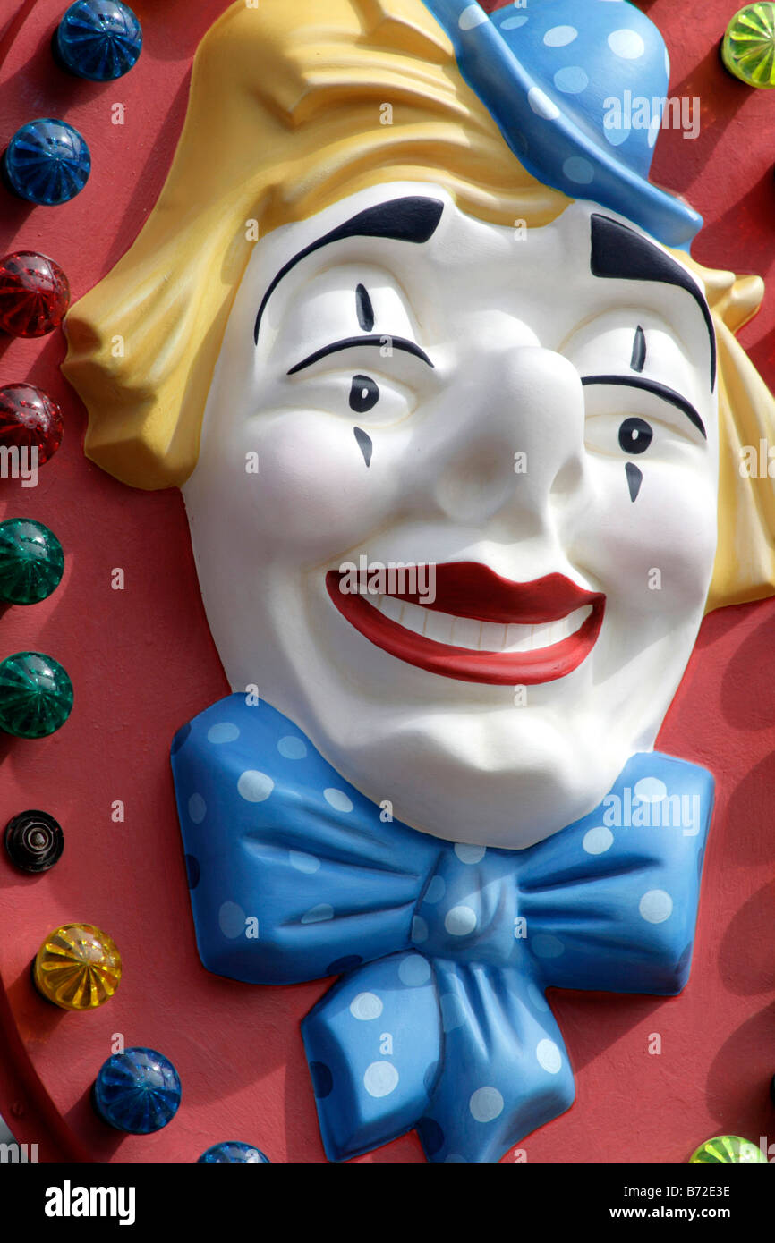 Karneval Marionette clown Stockfoto