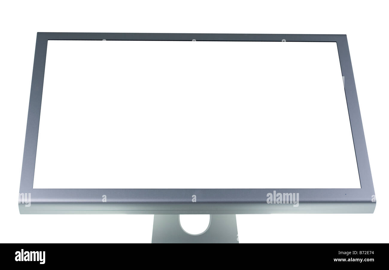 Computer-lcd oder Tft-Monitor mit flat-screen Stockfoto
