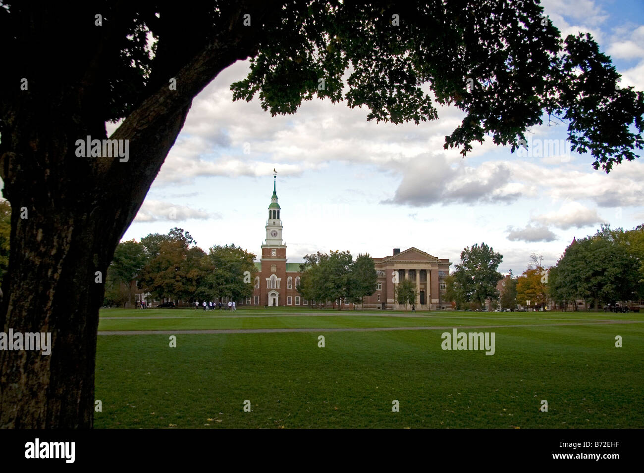 Baker-Denkmal-Bibliothek auf dem Campus des Dartmouth College in Hanover, New Hampshire USA gelegen Stockfoto