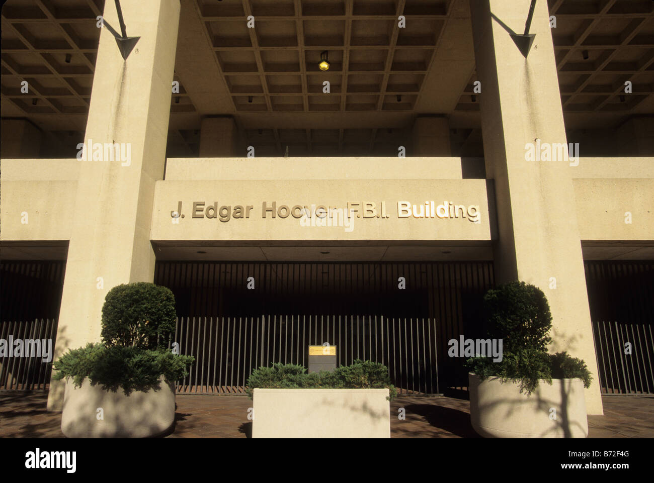 USA-Washington DC J Edgar Hoover FBI Federal Bureau of Untersuchung Gebäude Stockfoto