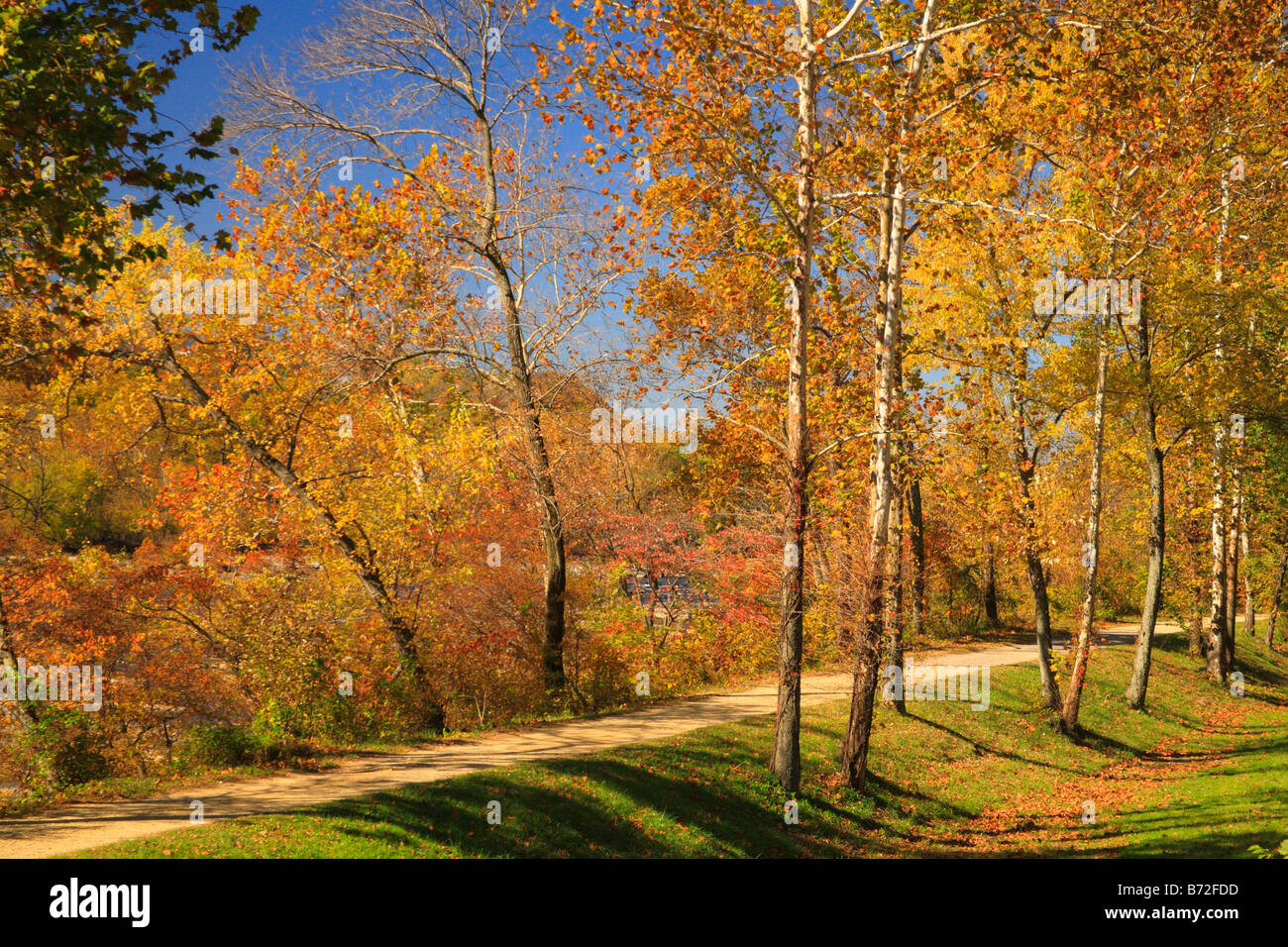 C und O Canal National Historic Park, Harpers Ferry, West Virginia, USA Stockfoto