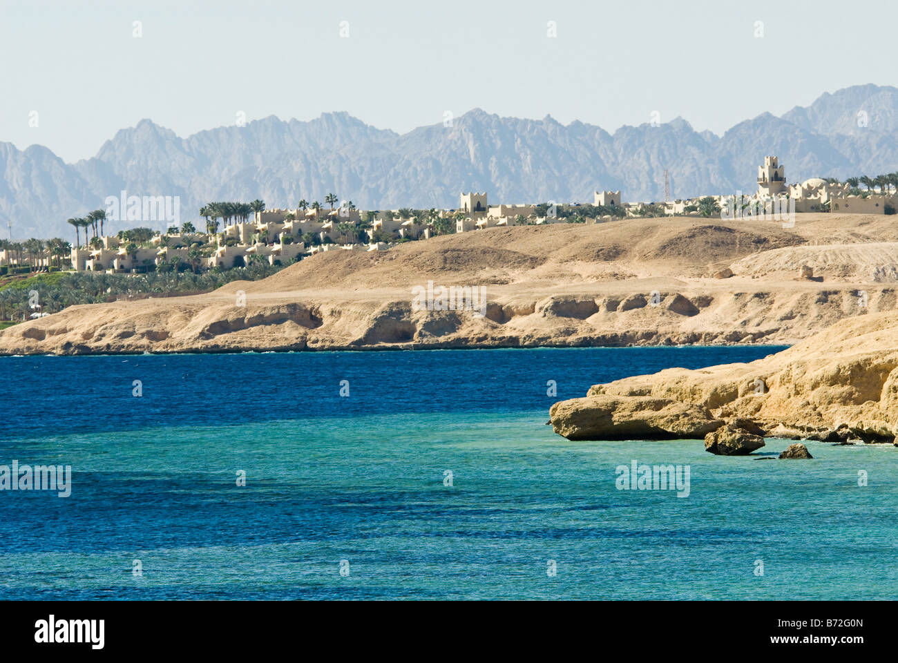 Dessert-Küste von Sharm el Sheikh Ägypten Stockfoto
