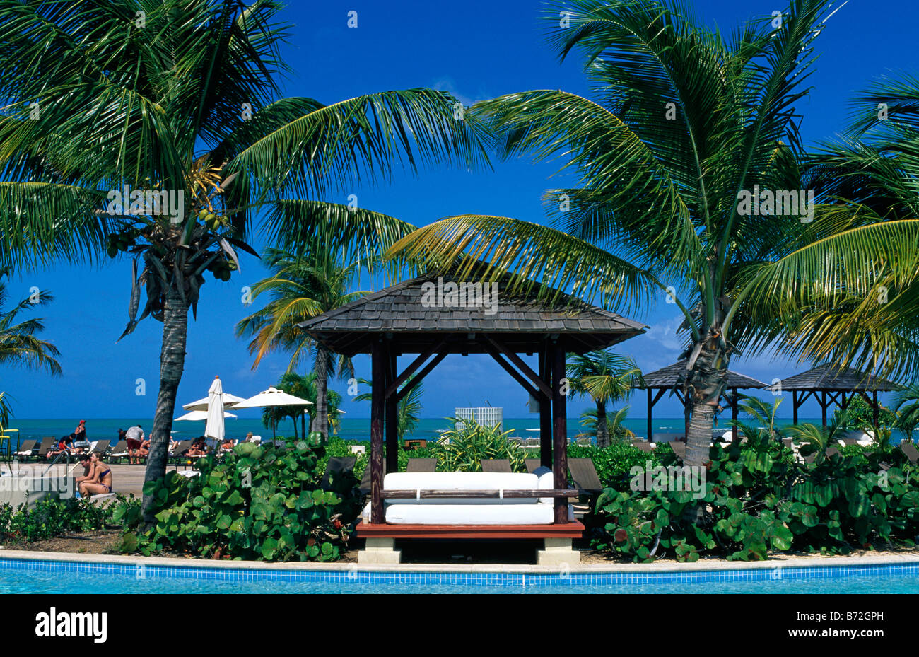 Gran Melia Resort Rio Grande Puerto Rico-Karibik Stockfoto
