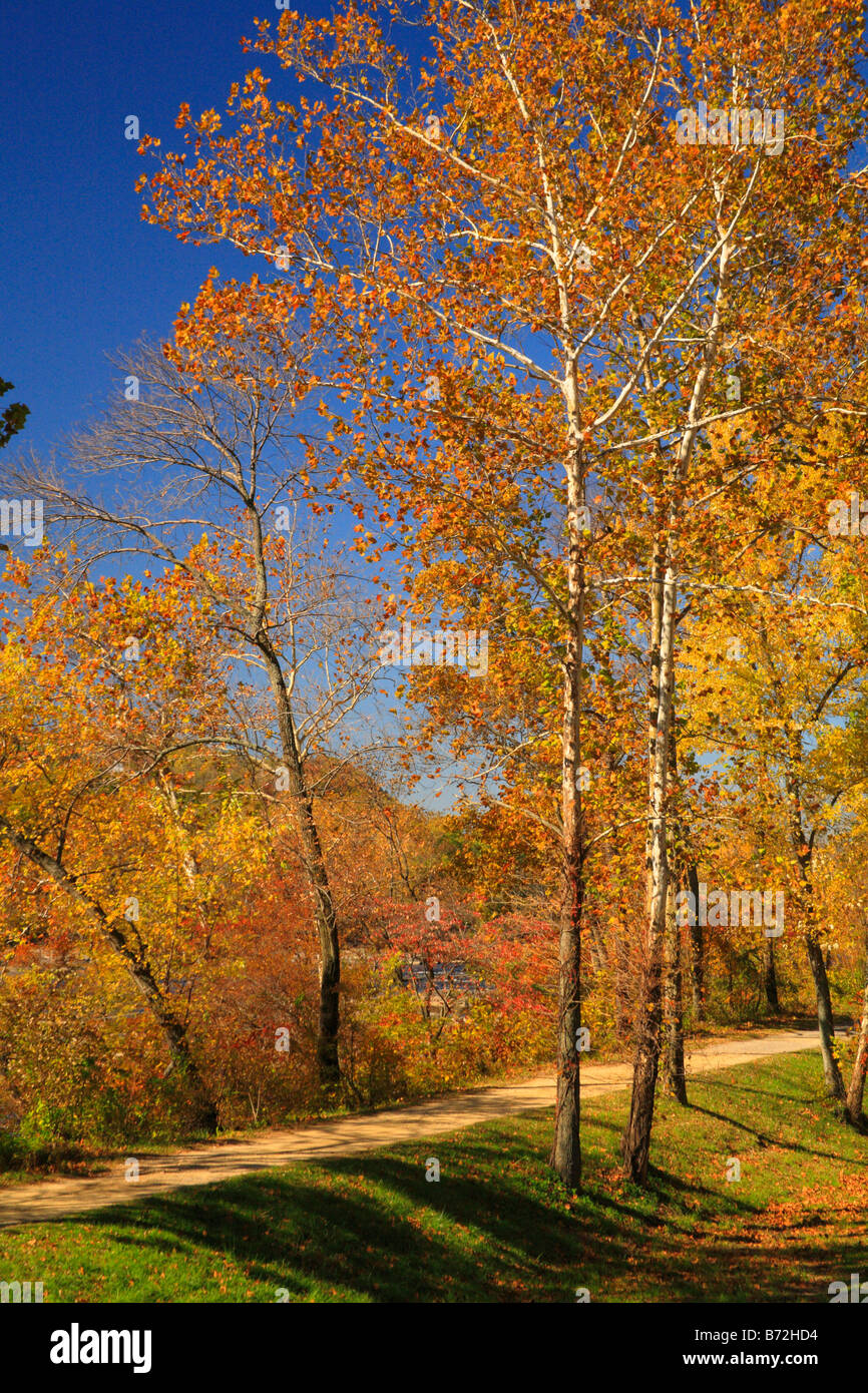 C und O Canal National Historic Park, Harpers Ferry, West Virginia, USA Stockfoto