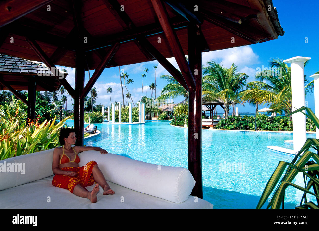 Gran Melia Resort Rio Grande Puerto Rico-Karibik Stockfoto