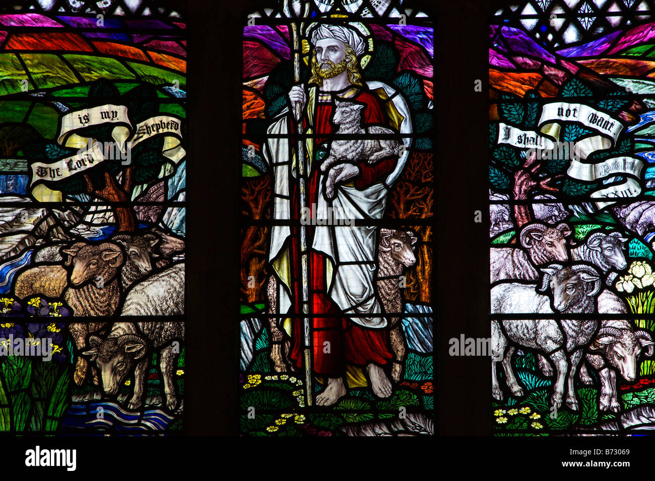 St. Marys Kirche Muker Swaledale Yorkshire Dales England Stockfoto