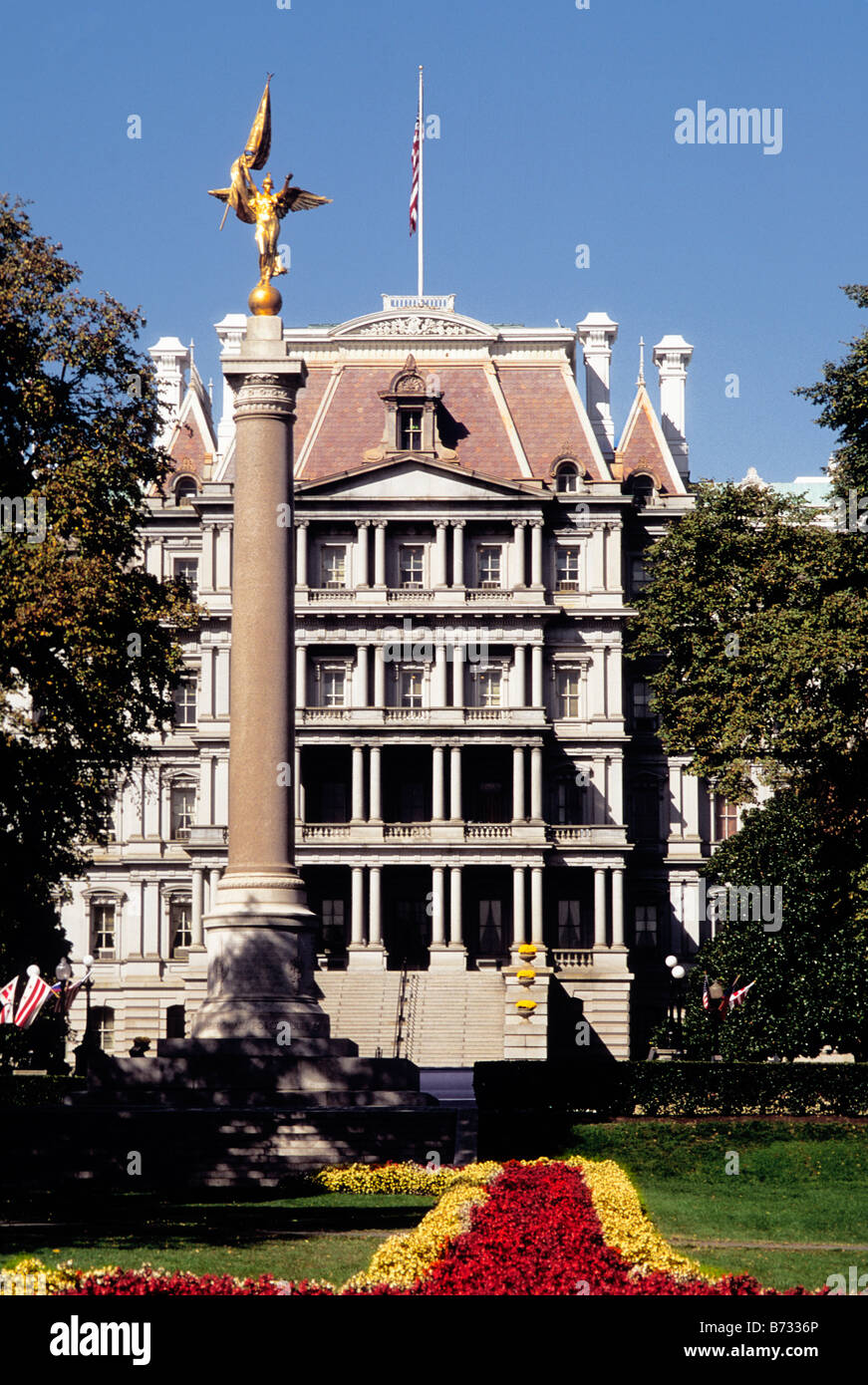 USA Washington DC Old Executive Office Building Stockfoto