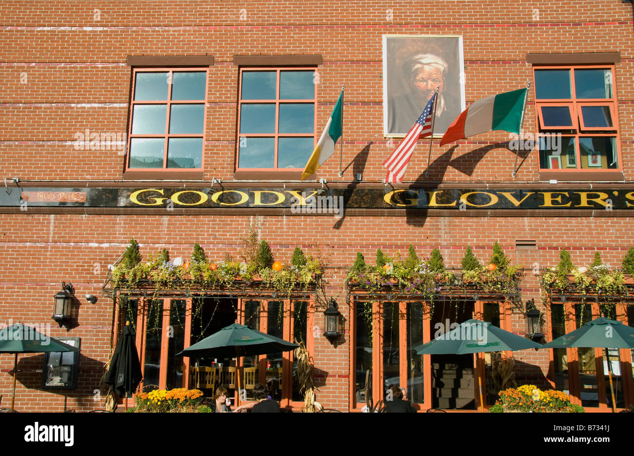 Goody Glover es Restaurant und Bar, Boston, Massachusetts Stockfoto