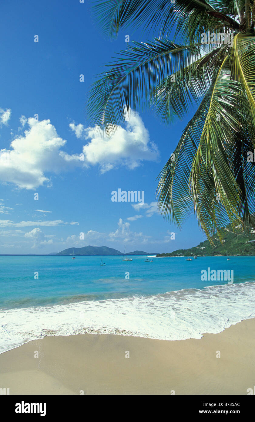 Cane Garden Bay Tortola, Britische Jungferninseln Stockfoto