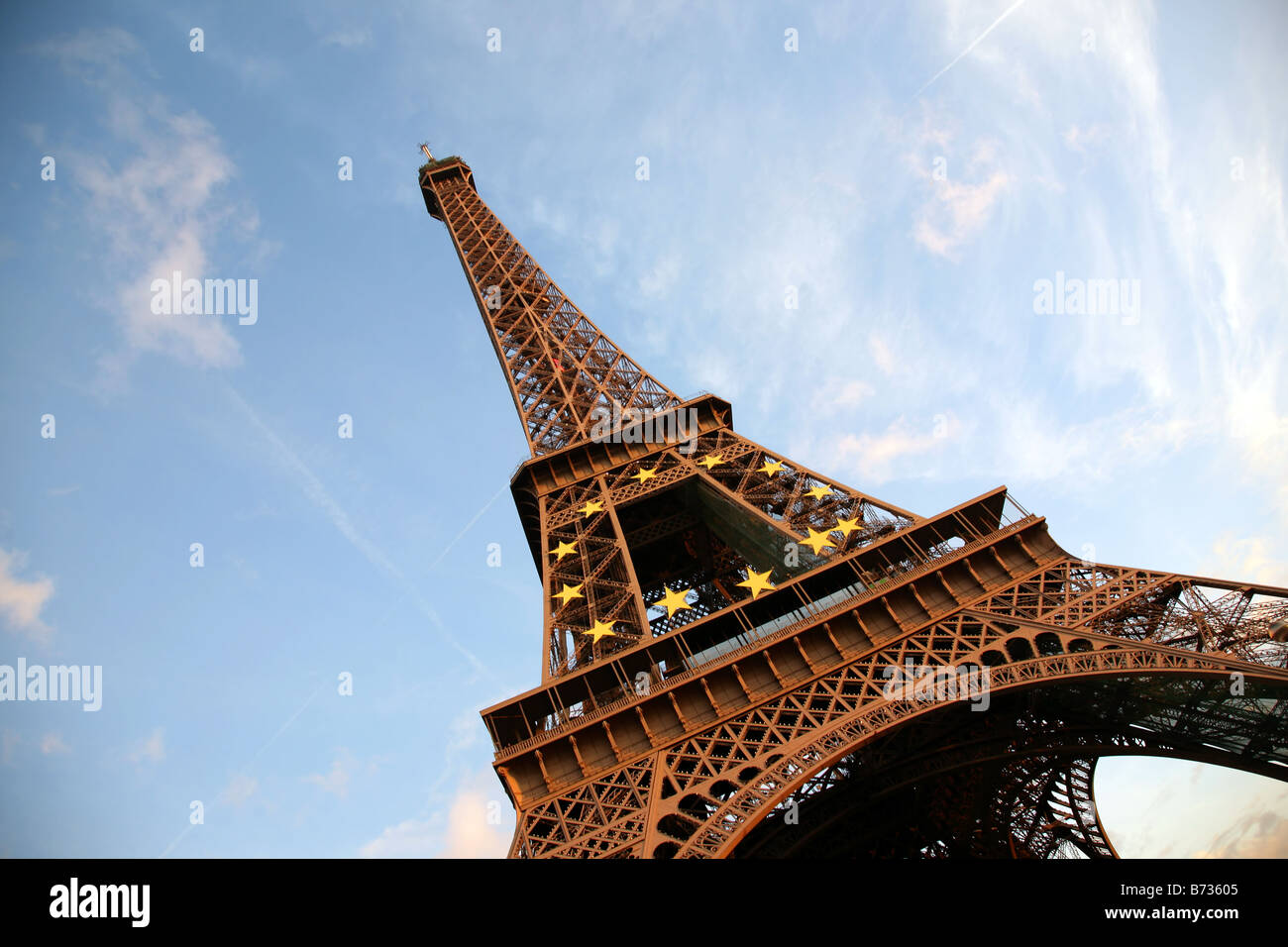 D Tour Eiffel Stockfoto