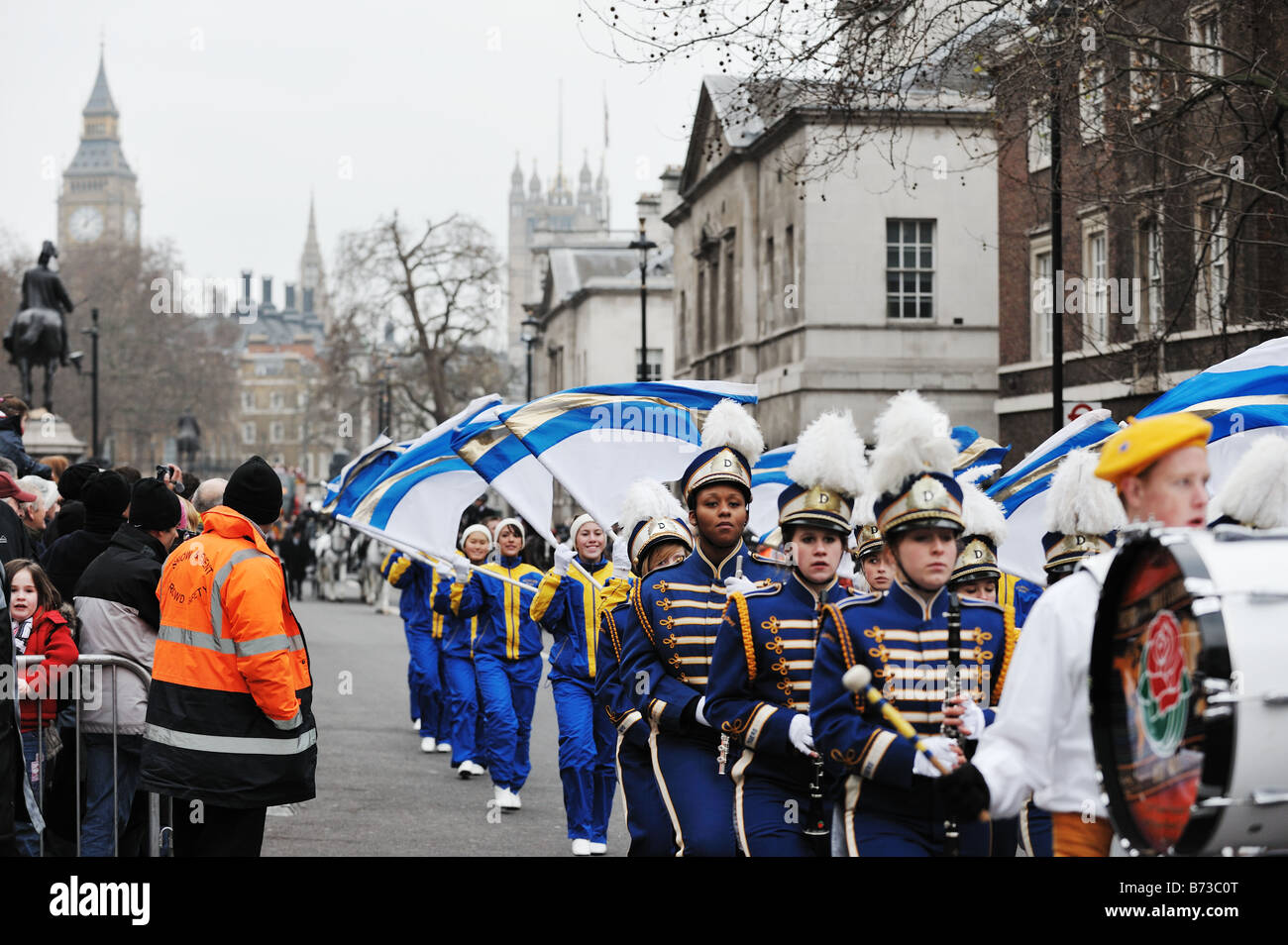 Neues Jahr-Parade 2009, London Stockfoto