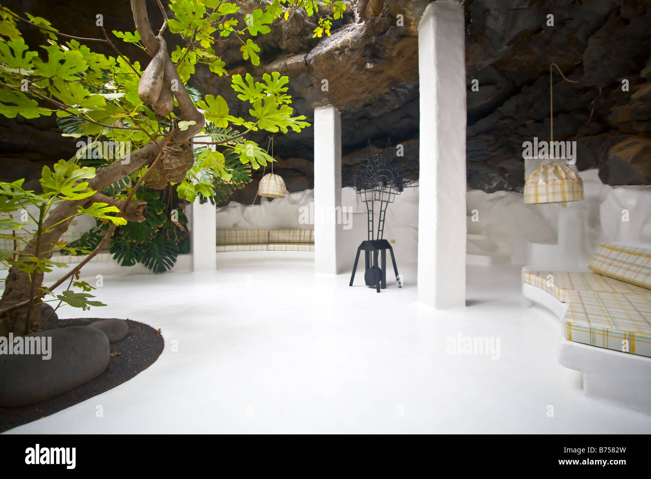 Fundacion Cesar Manrique Tahiche Lanzarote Kanarische Inseln Spanien Stockfoto