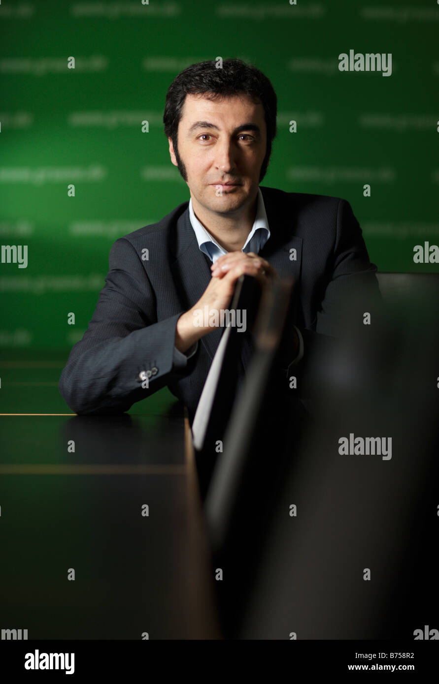Cem OEZDEMIR Vorsitzender von Bündnis 90 die grünen Stockfoto
