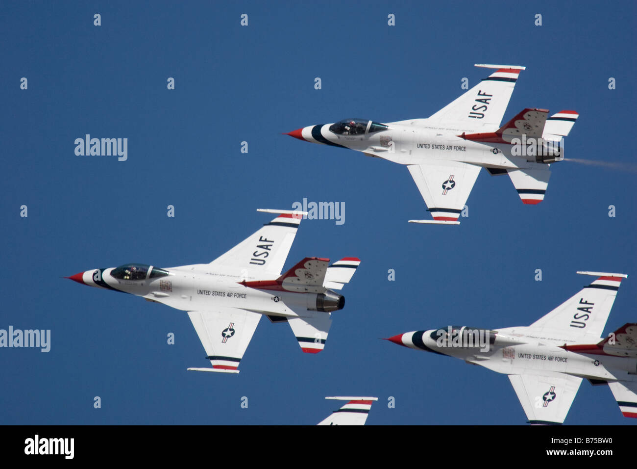 United States Air Force Thunderbirds Air Demonstration Squadron McChord Air Force Base, Tacoma, Washington Stockfoto