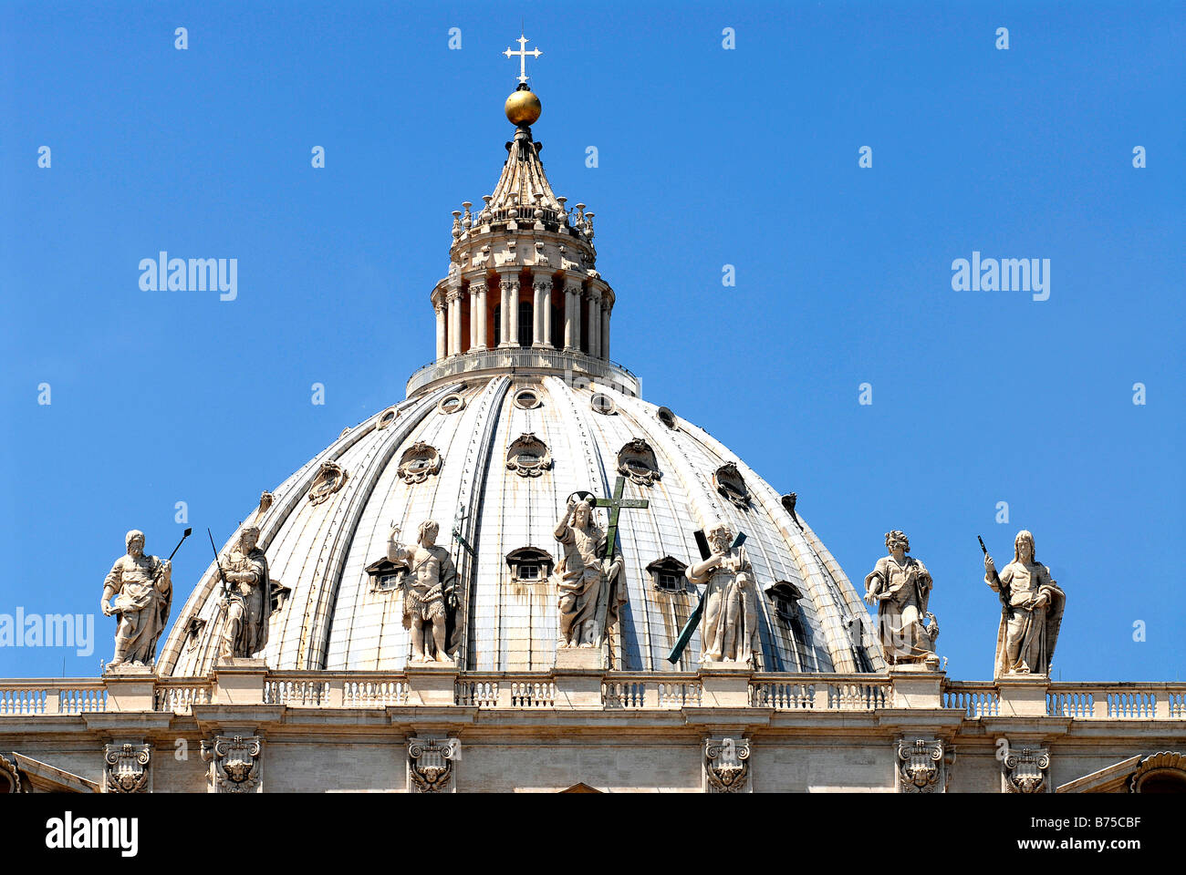 Basilika St. Peter, Vaticano, Rom, Italien Stockfoto