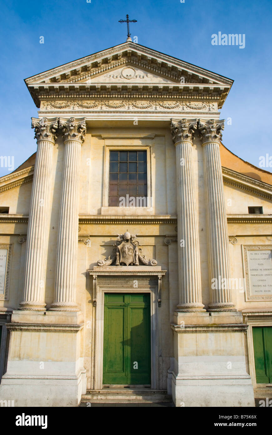 San Carlo al Corso Kirche am Piazza Augusto Imperatore im Centro Storico Rom Italien Europa Stockfoto