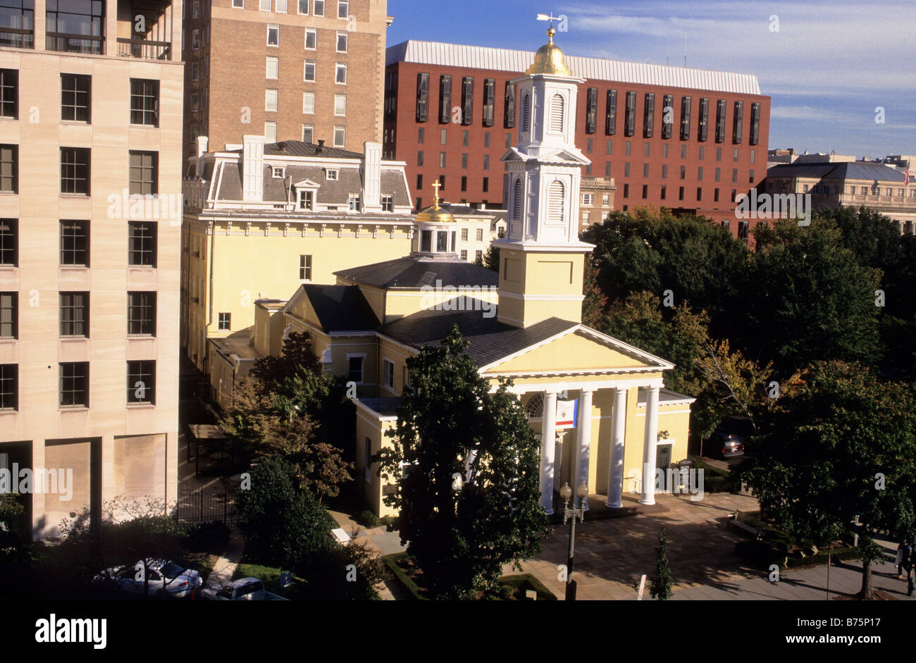 USA Washington DC St John es Episcopal Church Stockfoto