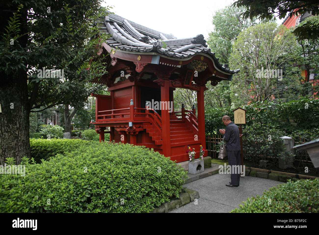 Japan-Sensoji-Tempel Stockfoto