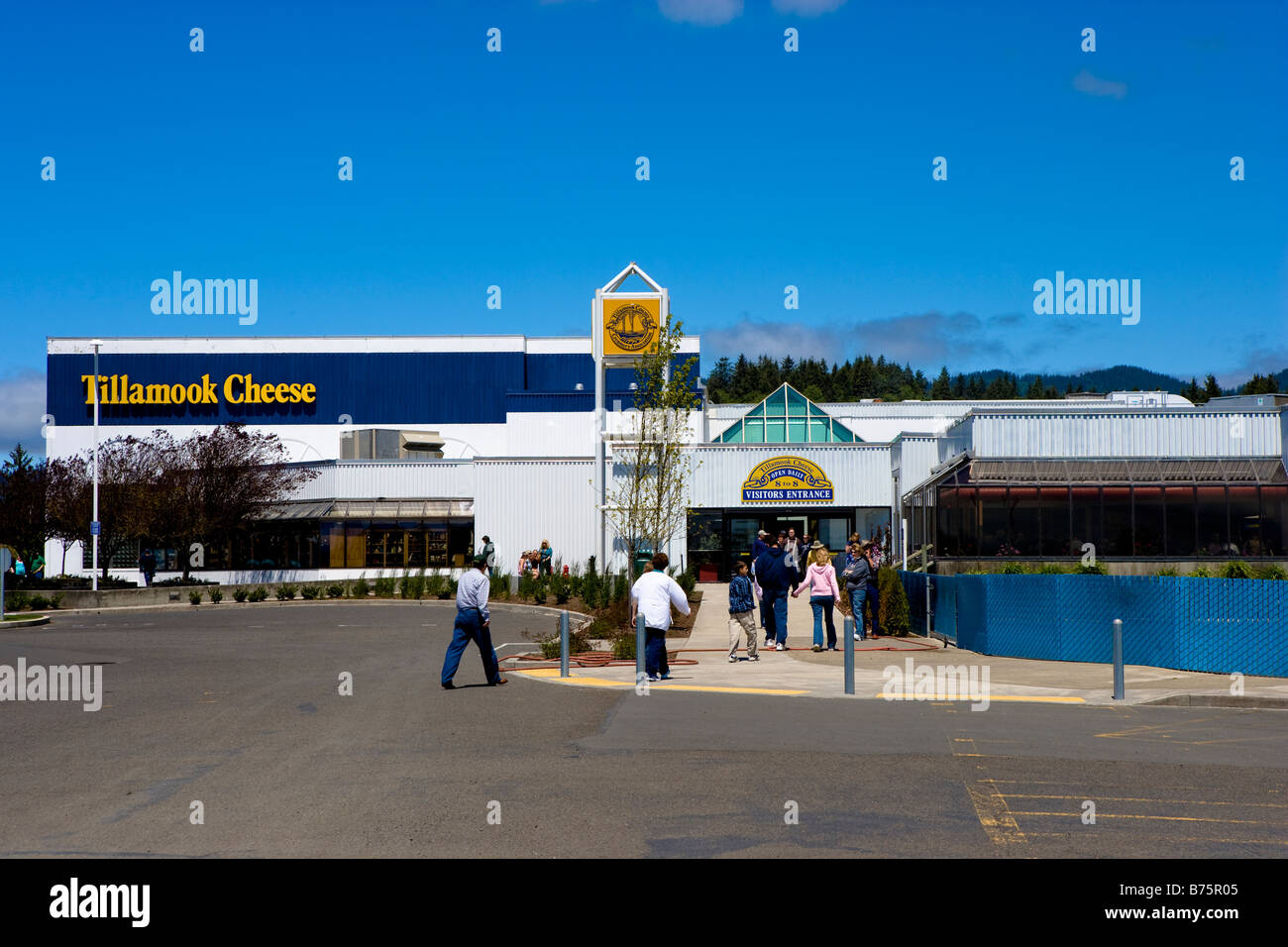 Tillamook Käserei auf Highway 101 North Tillamook, Oregon USA Stockfoto