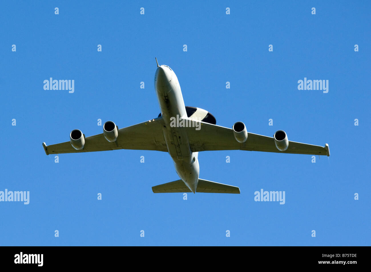 RAF Boing E3 Sentry Stockfoto