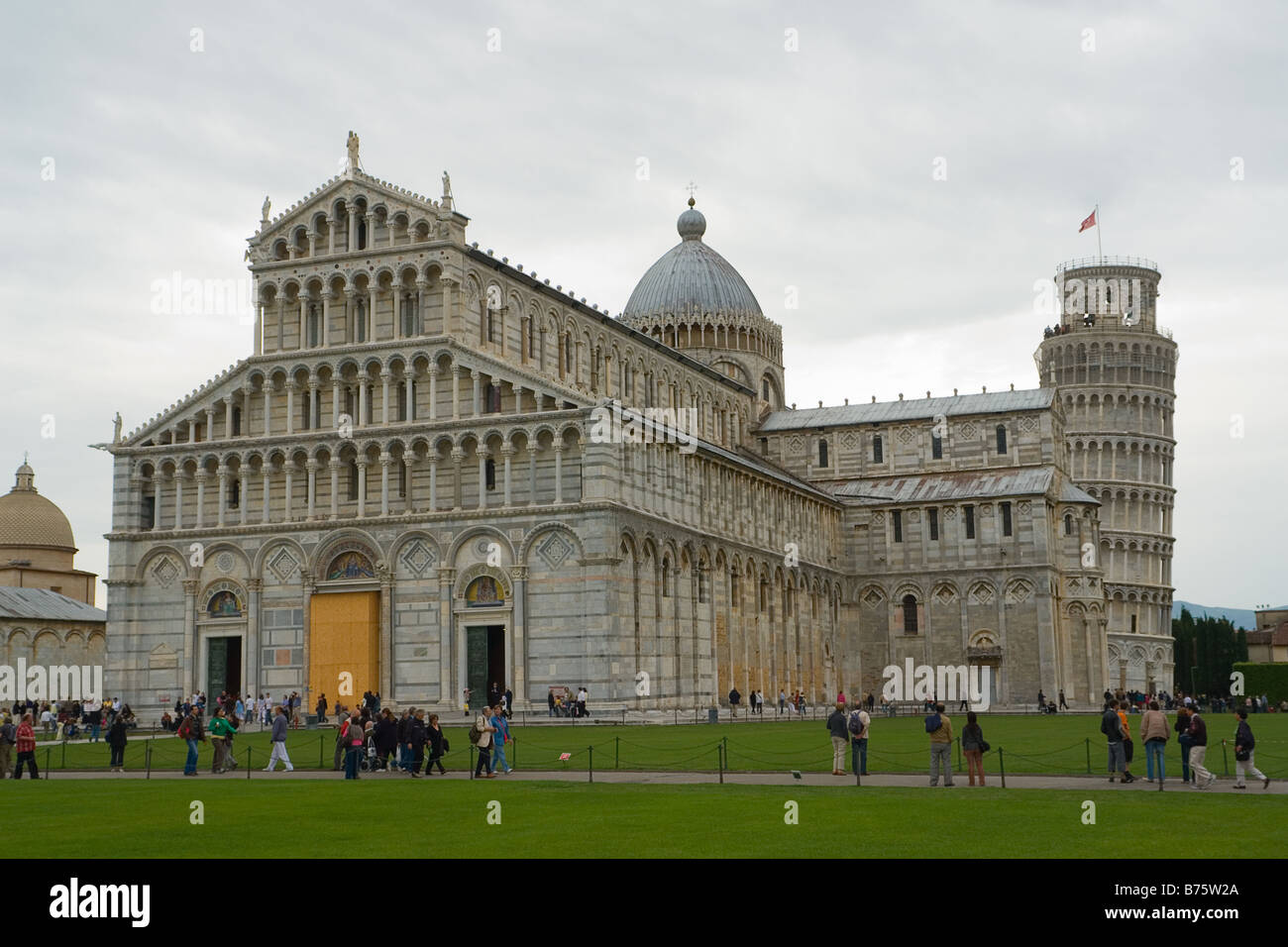 die Kathedrale von der italienischen Stadt Pisa Stockfoto