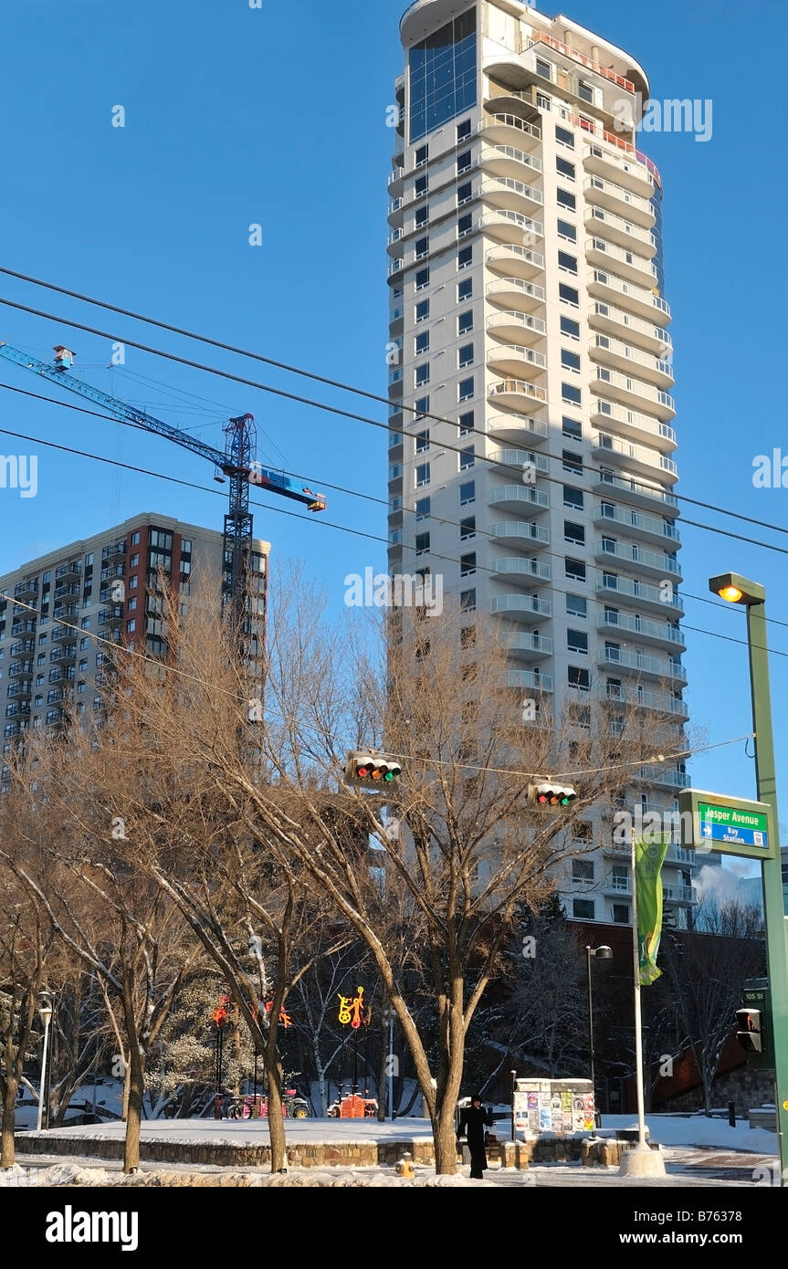 Wohnturm 0810 Stockfoto