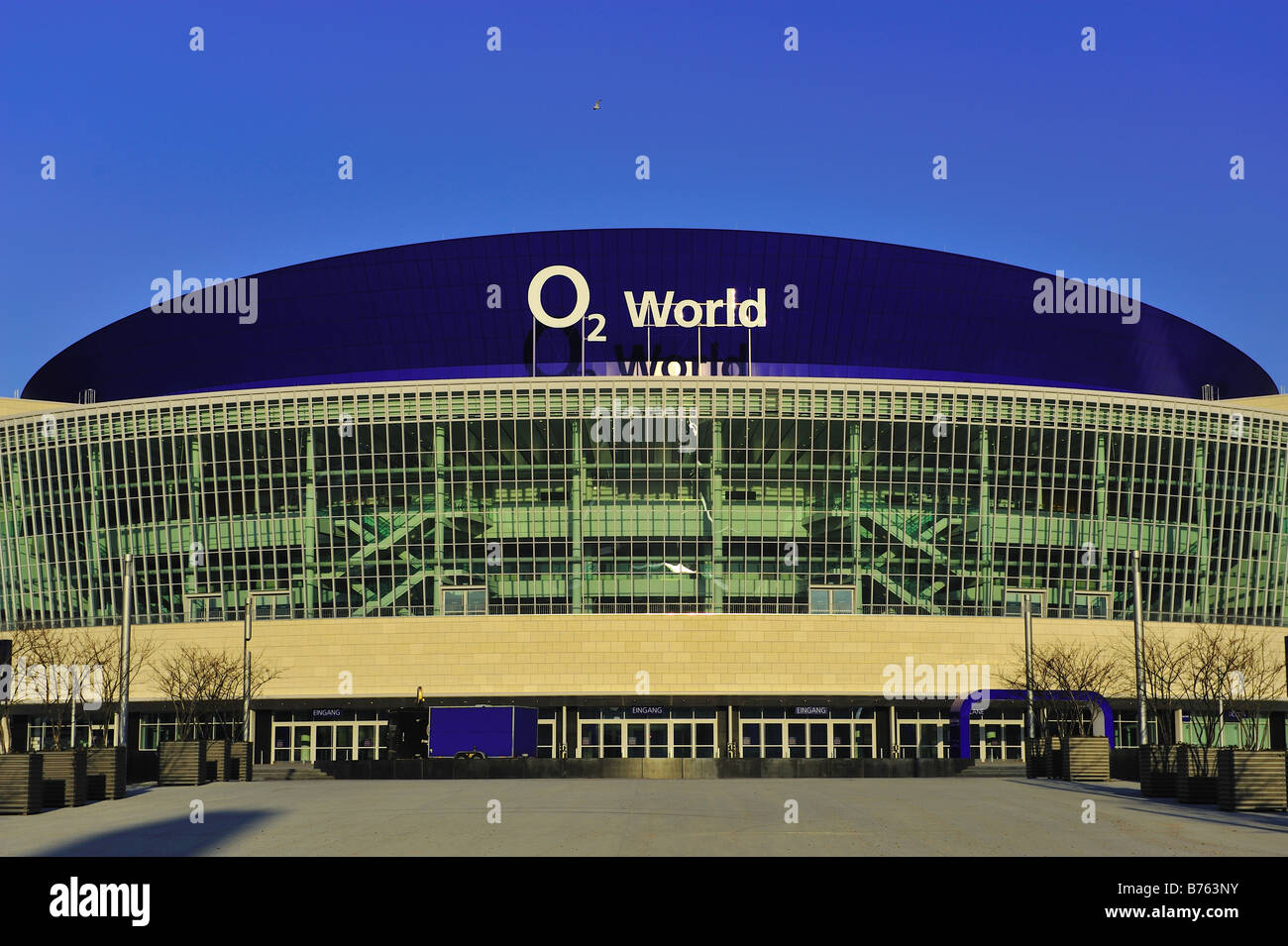 Berlin, o2 World, Berlin, O2 World, Arena, Stadion, Deutschland, Veranstaltungshalle, Stockfoto