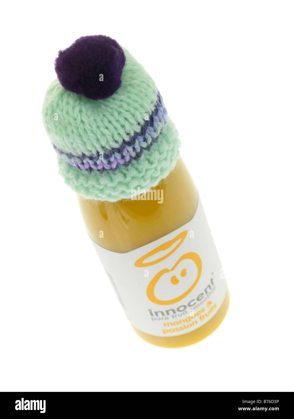 Mango und Passionsfrucht/Maracuja Smoothie Stockfoto