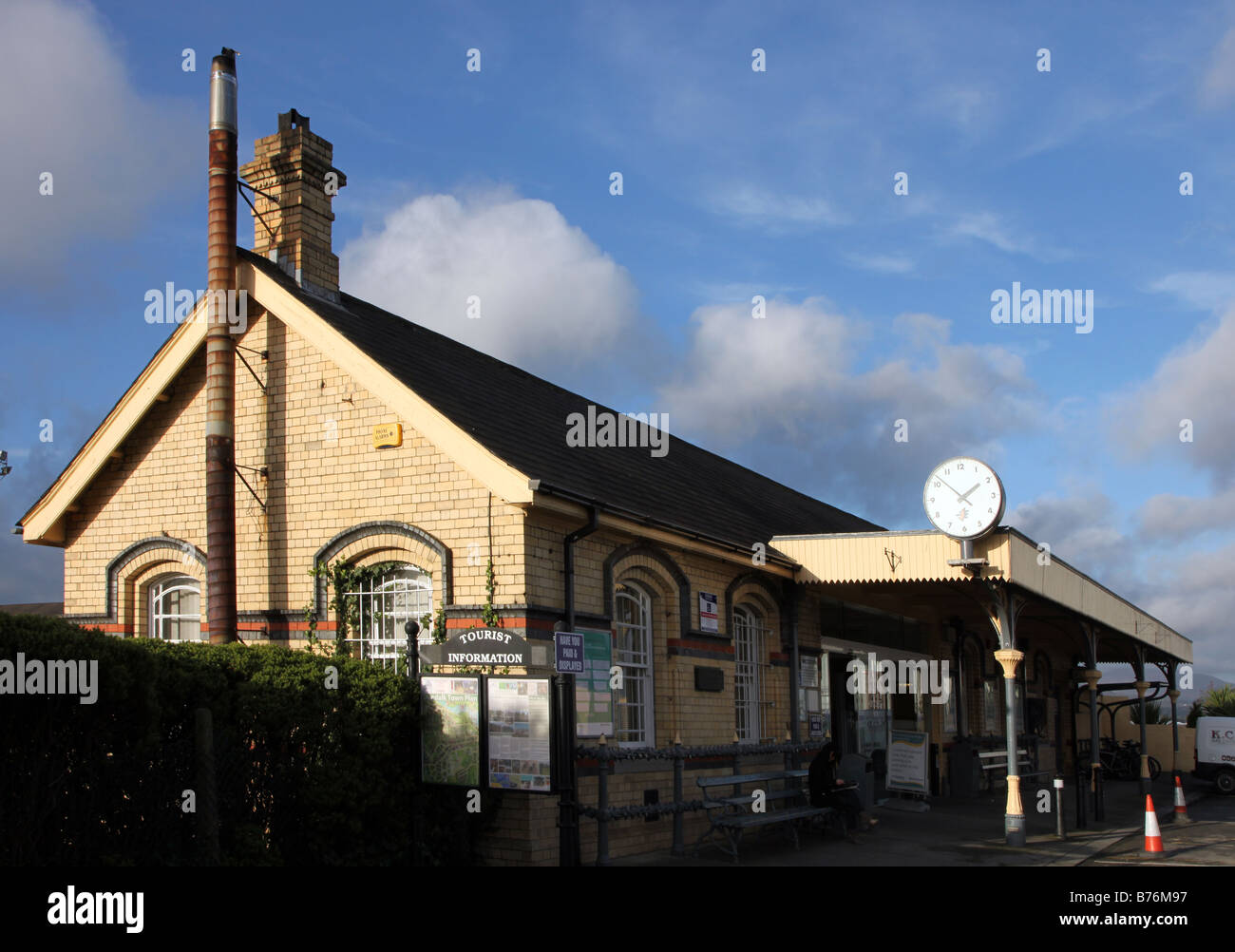 Clarke Station Bahnhof im County Louth Dundalk Irland Stockfoto