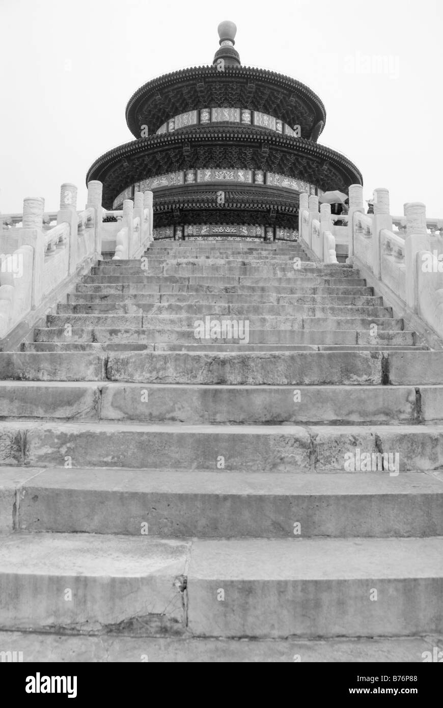 Halle des Gebets für gute Ernten Himmelstempel Peking China. Stockfoto