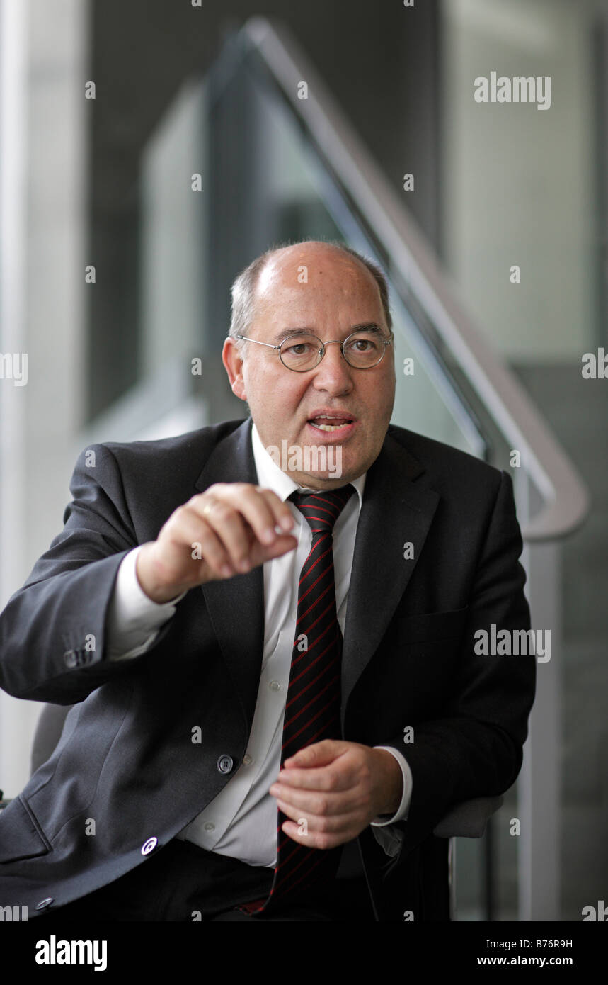 Gregor GYSI Vorsitzender der Fraktion der Partei die linke Die Linke Stockfoto