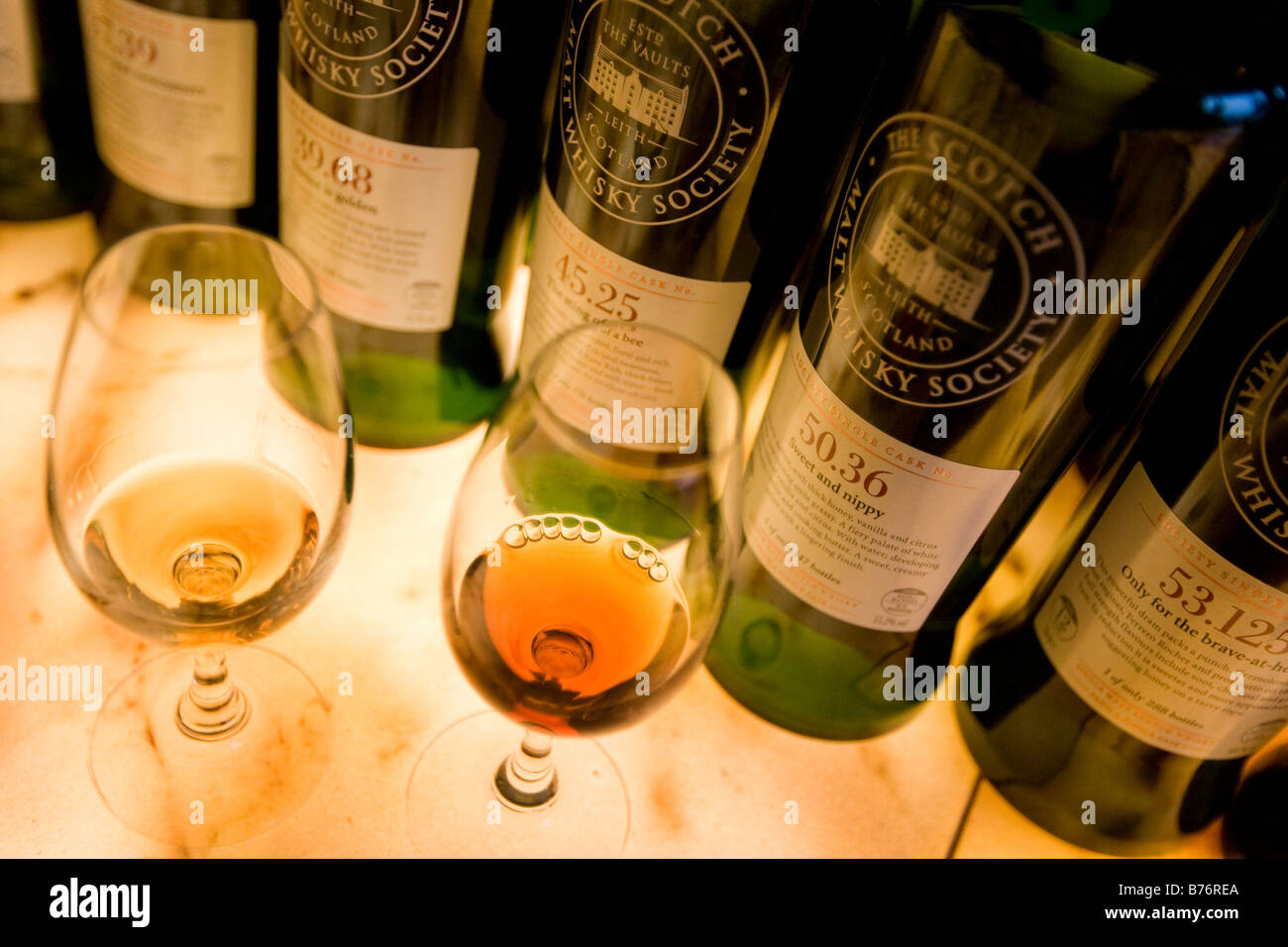 Whisky, Tokio, Japan, Samstag, 13. Dezember 2008 Stockfoto