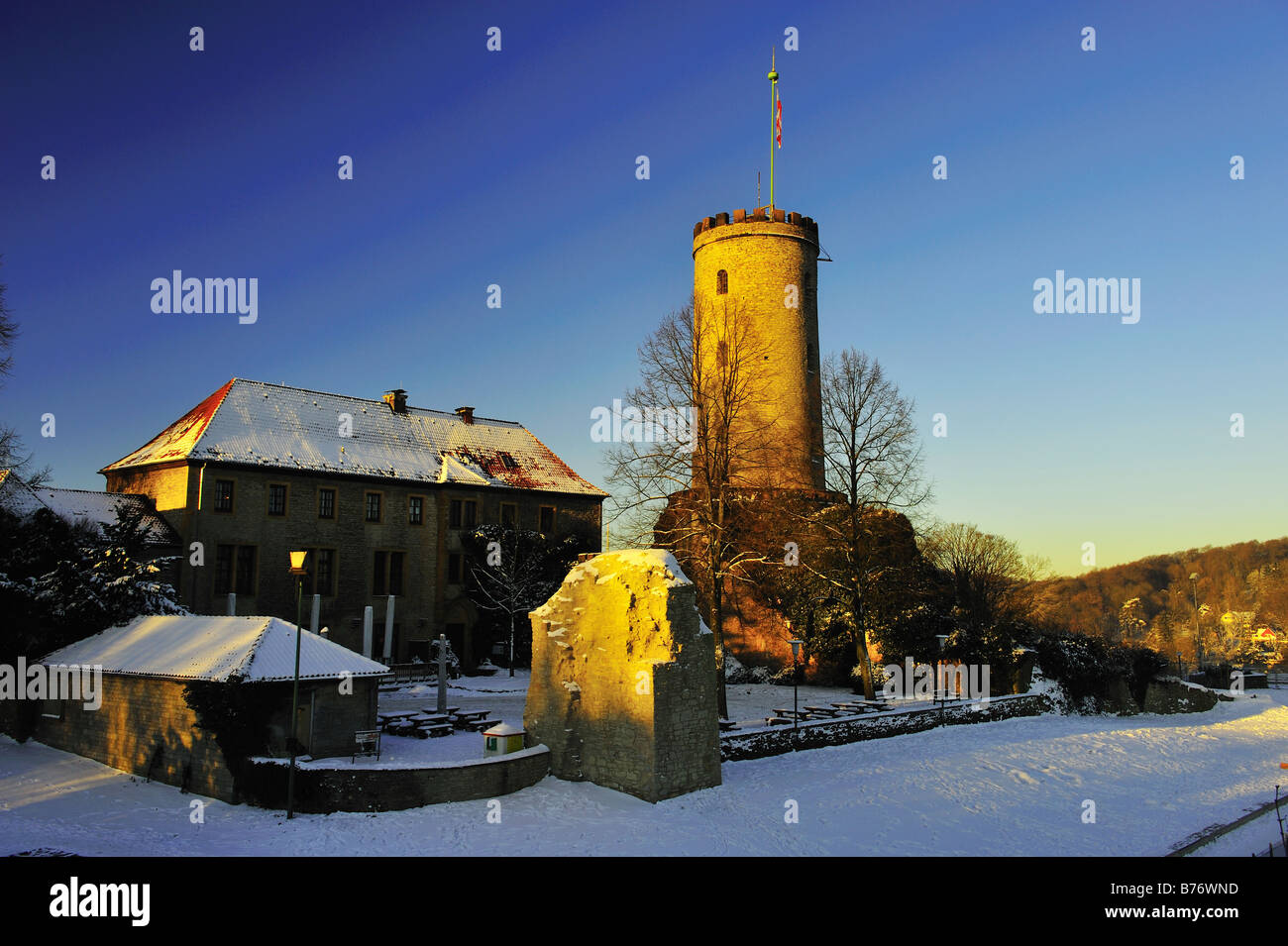 Bielefeld, Sparrenburg, Deutschland Stockfoto