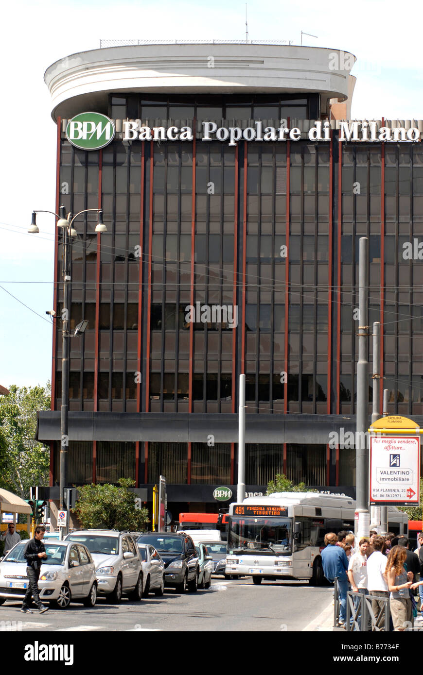 Bank Rome Banca Di Roma Stockfotos Und Bilder Kaufen Alamy