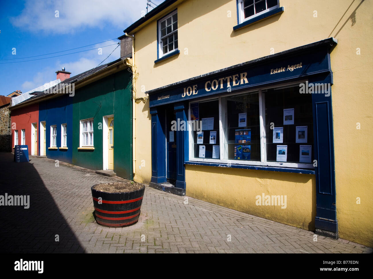 Kinsale Straßenszene, Cork Ireland Stockfoto