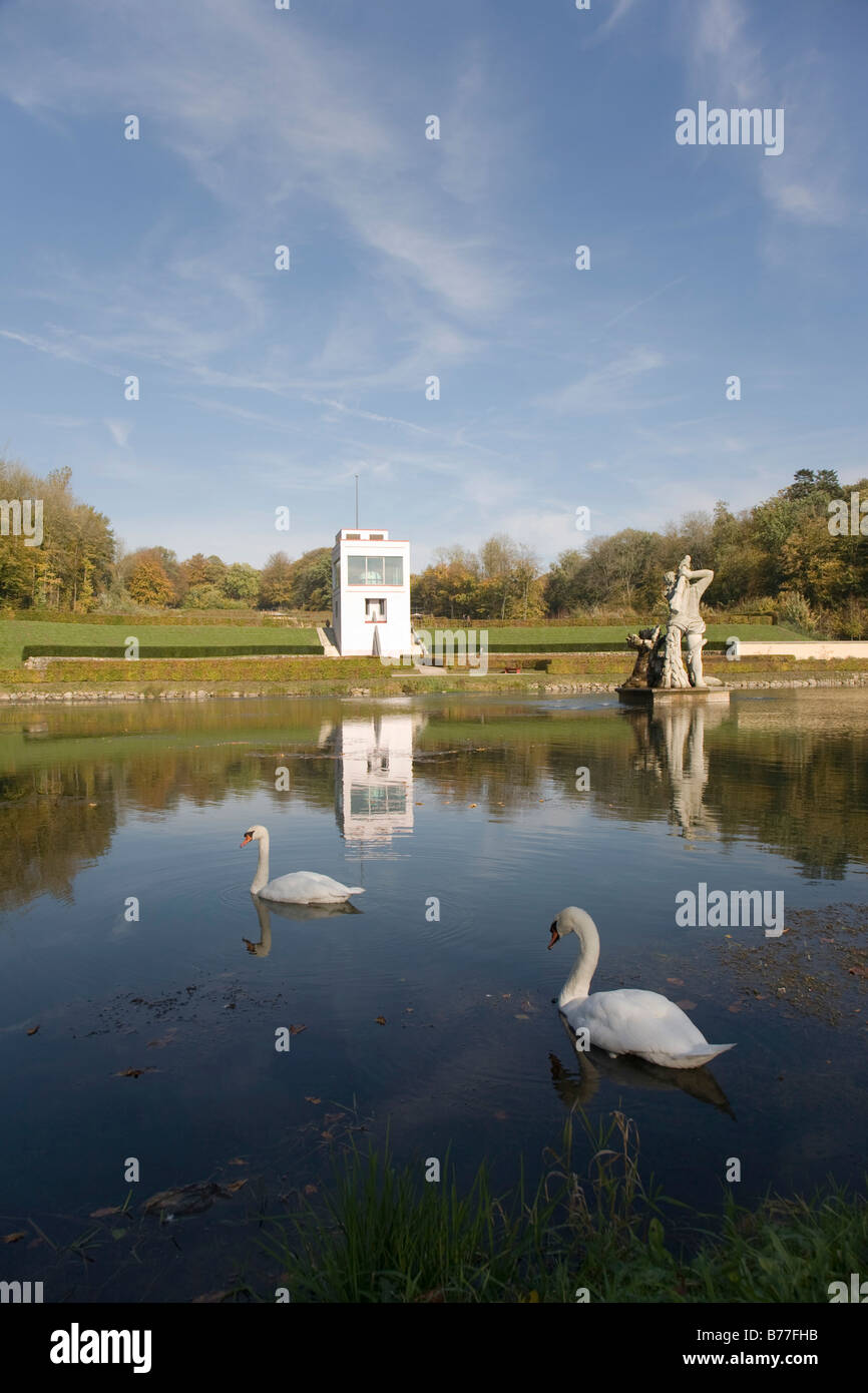 Schloss Gottorf, Schloss Gottorf, Hercules Teich im barocken