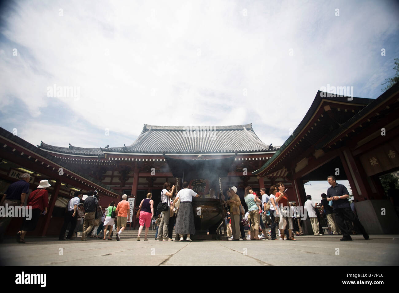 Schrein, Tokyo, Japan, Asien Stockfoto